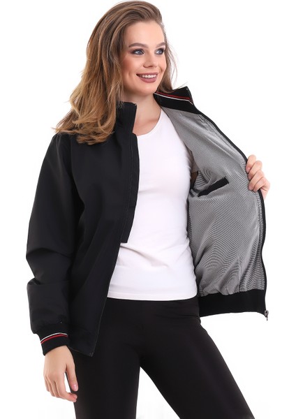 Everest Kadın Mevsimlik Dik Yaka Astarlı Cepli Su Itici Oversize Mont modelleri