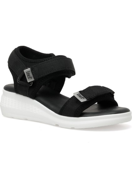 Incı Martına.z 2fx Siyah Kadın Comfort Sandalet