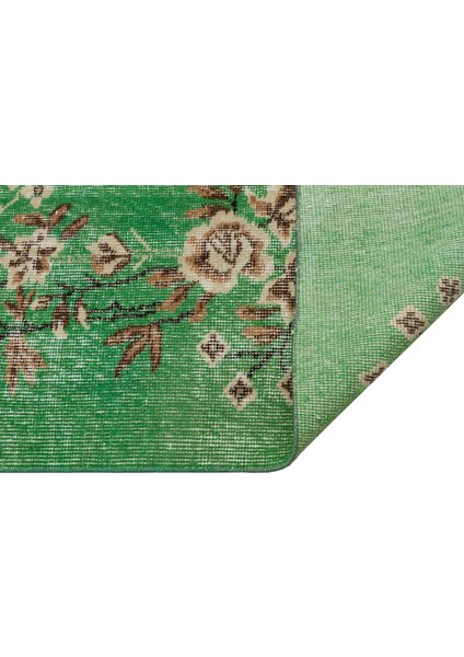 El Dokuma Vintage Halı 100% Yün 162 x 262 cm 8756