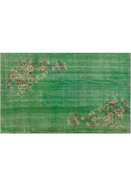 El Dokuma Vintage Halı 100% Yün 162 x 262 cm 8756