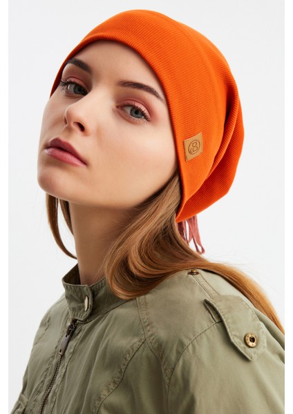 Kiremit Kadın Pamuklu Kaşkorse, Terletmez, Ultra Hafif ve Yumuşak Ipli Şapka Bere modelleri