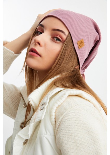 Gül Kurusu Kadın Pamuklu Kaşkorse, Terletmez, Ultra Hafif ve Yumuşak Ipli Şapka Bere fiyatları