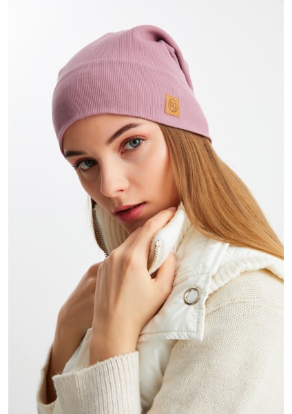 Gül Kurusu Kadın Pamuklu Kaşkorse, Terletmez, Ultra Hafif ve Yumuşak Ipli Şapka Bere fırsatları