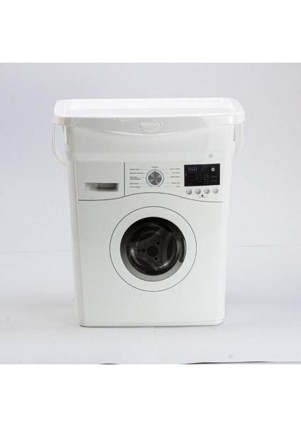 Q-Box Deterjanlık Makine Desenli 10 Lt