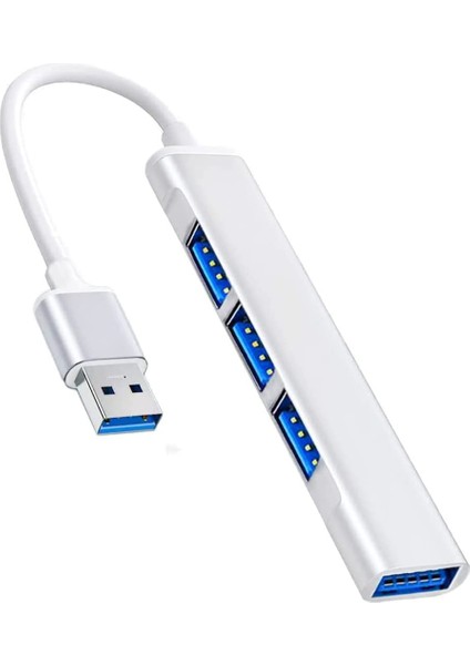 4 Port USB Hub USB 3.0 Ultra Slim USB Hub 4lü USB Çoklayıcı Alimunyum Kasa Ultra Ince USB Çoğaltıcı modelleri