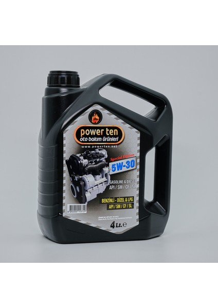 5W30 Motor Yağı 4 Litre ( Üretim Yılı: 2022 )
