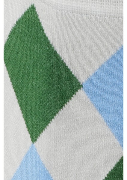 ALTINYILDIZ CLASSICS Erkek Yesıl Mavı Grı Desenli Bambulu Casual Çorap fiyatları