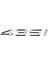 Bmw 435I Bagaj Yazısı Logo Amblem 51147356336 1