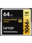 64GB Lexar® Professional 1066X Compactflash® Card, Up To 160MB/S Read 155MB/S Write 1