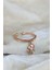 925 Ayar Gümüş Sallantılı Balık Figürlü Rose Yüzük - Y024201 3
