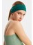 Zümrüt Yeşil Kadın Pamuklu Penye, Kaymaz, Terletmez, Ultra Hafif, Spor Saç Bandı Bandana 5