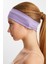 Lila Kadın Pamuklu Penye, Kaymaz, Terletmez, Ultra Hafif, Spor Saç Bandı Bandana 4