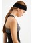 Siyah Kadın Pamuklu Penye, Kaymaz, Terletmez, Ultra Hafif, Spor Saç Bandı Bandana 3
