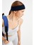 Lacivert Kadın Pamuklu Penye, Kaymaz, Terletmez, Ultra Hafif, Spor Saç Bandı Bandana 5