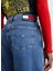 Yüksek Bel Bol Paça Mom Fit Kadın Denim Pantolon DW0DW133781BK x Denim Pantolon 3