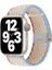 I Watch 7 41MM / 40MM / 38MM Için Örgü Kayış - Bej / Mavi (Yurt Dışından) 1