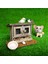 1:12 Ahşap Tavuk Ev Diy Yapay Tavuk Evi Peri Bahçe Süsleri (Yurt Dışından) 2