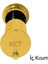 Kapaklı Kapı Dürbünü Çelik Kapı Gold 60-90 mm 4