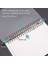 A5 Metal Klipsli Çıkarılabilir Defter - Beyaz (Yurt Dışından) 3