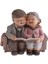 2 Adet Reçine Çiftler Bebek Figürü Minyatürler Bebek Bahçesi Dekorasyonu (Yurt Dışından) 2