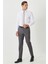 ALTINYILDIZ CLASSICS Erkek Bordo Slim Fit Dar Kesim Kırlangıç Yaka Desenli Takım Elbise 4