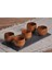 2 Adet 50 ml El Yapımı Mini Ahşap Kahve Çay Kupası Teacups Kupa Bira Için Ilkel(Yurt Dışından) 4