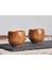 2 Adet 50 ml El Yapımı Mini Ahşap Kahve Çay Kupası Teacups Kupa Bira Için Ilkel(Yurt Dışından) 5