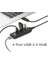 4 Port USB Çoğaltıcı Çoklayıcı Hub USB 2.0 Çoklama Pc Laptop 3