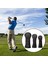 Pu Club Headcover 1 3 x Su Geçirmez Koruyucu Polar Astar Golf Baş Kapağı Kırmızı (Yurt Dışından) 5
