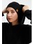 Siyah Kadın Pamuklu Termal, Kaymaz, Terletmez, Ultra Hafif, Spor Saç Bandı Bandana 1