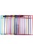 6 Pcs A4 Silinebilir Asma Şeffaf Doküman Kuru Sil Çanta, Boyut: 21,30 cm. (Pembe) (Yurt Dışından) 2