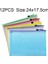 12 Pc Fermuar Plastik Örgü Kırtasiye Çantasıı (A5, Boyut: 24 x 17.5 cm.) (Yurt Dışından) 3