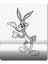 Bugs Bunny Bilek Destekli Mousepad Model - 2 1