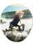 Violet Evergarden Bilek Destekli Mousepad Model - 1 Oval 1