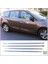 Renault Scenic 3 Krom Cam Çıtası 4 Prç. 2009-2016 Arası Paslanmaz Çelik 1