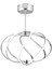 Gestel Krom Sarkıt 88 Watt Sarkıt Ledli Modern Mutfak Banyo Led Salon Sarkıt Avize 2