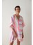 Çizgili Neon Kaftan 1