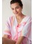 Çizgili Neon Kaftan 2