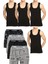 8 Parça Boxer Atlet Set 4 Likralı Boxer 4 Pamuklu Atlet 1