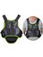 Motosiklet Koruma Yelek Omurga Göğüs Koruması Dirtbike Green Xl Için Fit 5