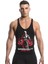 Workout Master Gym Fitness Tank Top Sporcu Atleti Siyah 1