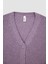Kız Çocuk Regular Fit V Yaka Triko Hırka U6182A622WN 2