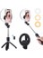 Bluetooth Tripodlu Canlı Yayın Seti 6.3 Inch 16CM Selfy Işığı 1200 Mah 3farklı Ton Selfy 1