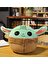 Ithal Ürün Kürklü Kumaş Baby Yoda Star Wars Mandalorian Bebek Yoda Figür Peluş Oyuncak 15 Cm. 3