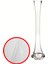 Lilac Home 40 cm Boyutunda Outlet Fil Ayağı Cam Vazo 1