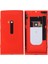 Nokia Lumia 920 Arka Kapak Pil Kapağı Tuşlu Dolu Kırmızı 1
