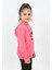 Toontoy Kız Çocuk Yıldızlı Zebra Baskılı Kapüşonlu Sweatshirt 2