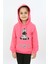 Toontoy Kız Çocuk Yıldızlı Zebra Baskılı Kapüşonlu Sweatshirt 5