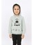 Toontoy Kız Çocuk Yıldızlı Zebra Baskılı Kapüşonlu Sweatshirt 3