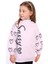 Toontoy Kız Çocuk Baskılı Balon Kol Sweatshirt 1